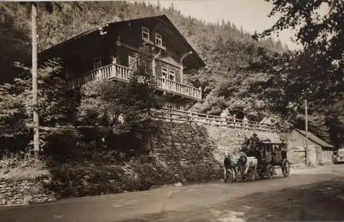 Schwarzburg - HO-Gaststätte Schweizerhaus - 1961