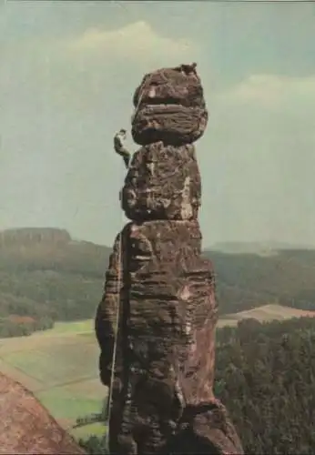 Sächsische Schweiz - Barbarine am Pfaffenstein - 1968