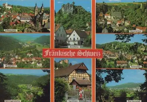 Fränkische Schweiz - u.a. Muggendorf - ca. 1985