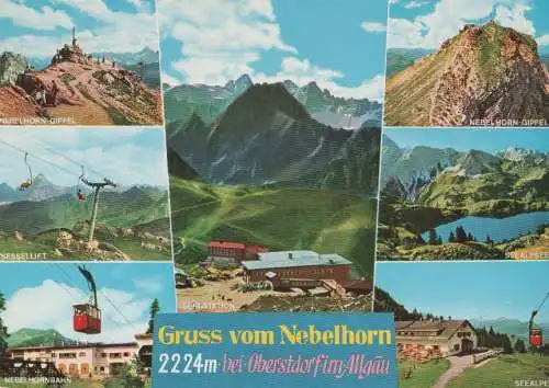 Nebelhorn - u.a. Sessellift - ca. 1980