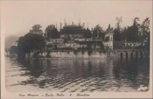 Italien - Italien - Lago Maggiore - Isola Bella - Giardino - ca. 1950