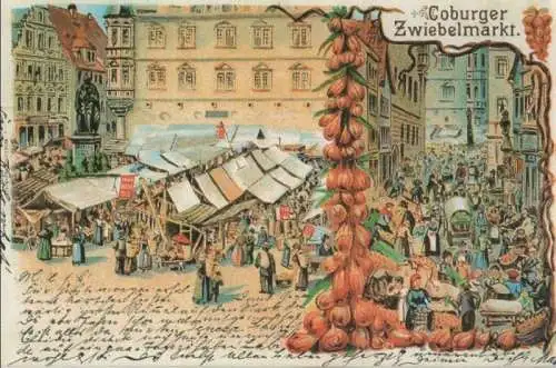 Coburg - [REPRINT] Zwiebelmarkt - ca. 1980