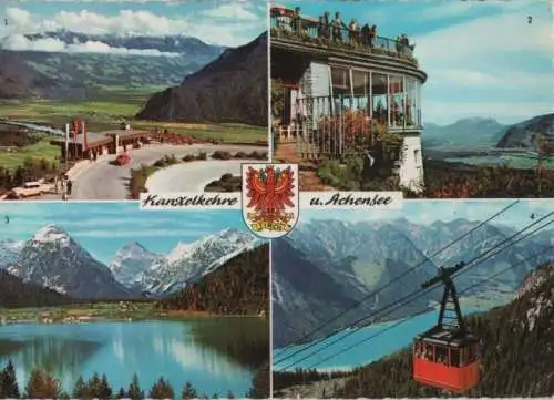 Österreich - Österreich - Achenseestraße - Kanzelkehre und Achensee - ca. 1975