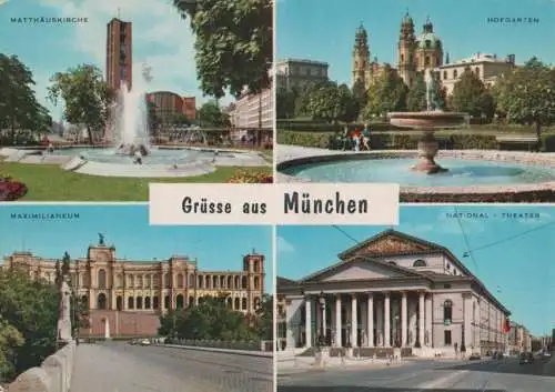 München - u.a. Matthäuskirche - 1971