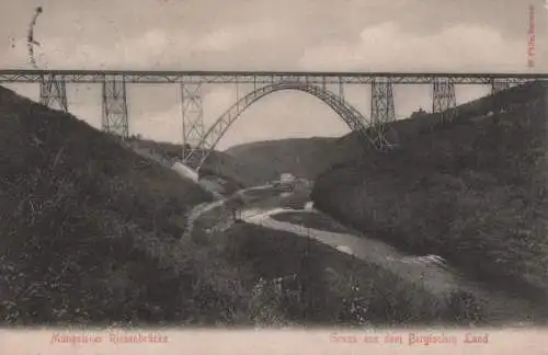 Bergisches Land - Müngstener Riesenbrücke