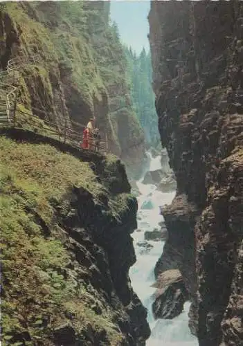 Breitachklamm bei Oberstdorf/Allgäu - ca. 1975