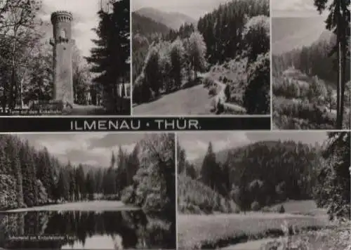 Ilmenau - u.a. Turm auf Kickelhahn - 1973