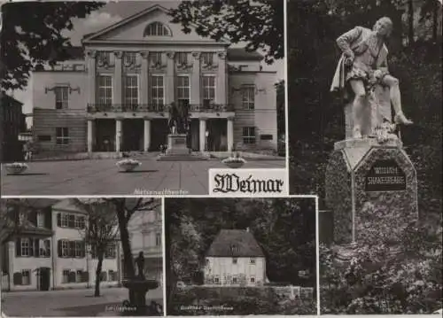 Weimar - u.a. Schillerhaus - 1975