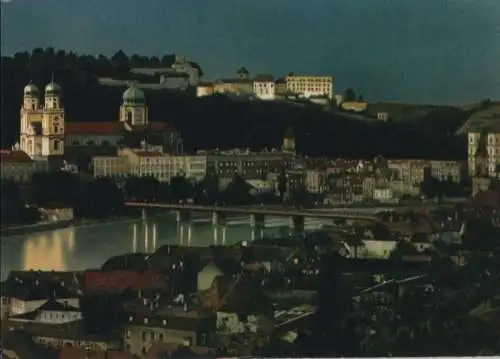 Passau - Nachtaufnahme - ca. 1980