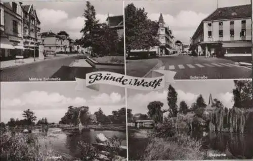 Bünde - u.a. Eschstraße - ca. 1960