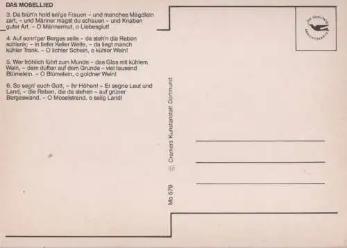 Mosel - mit Mosellied