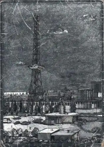 Berlin-Westend, Funkturm - 1957