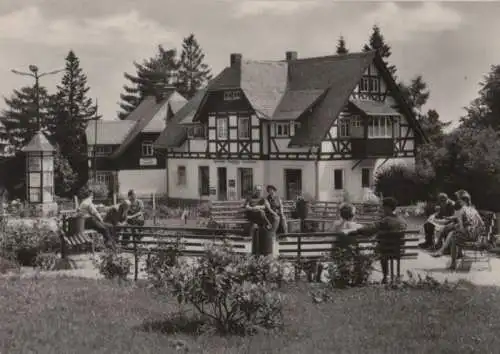 Altenberg-Bärenburg - Ortsteil Oberbärenburg, Platz der Republik - 1973