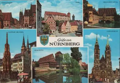 Nürnberg - u.a. Henkersteg - 1981