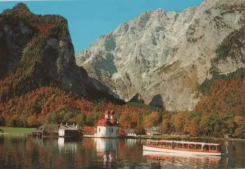 Königssee - St. Bartholomä mit Ostwand - ca. 1985