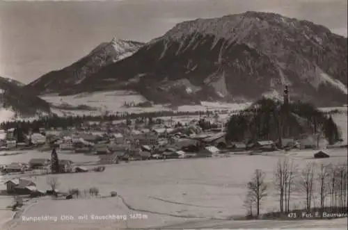 Ruhpolding - mit Rauschberg - ca. 1960