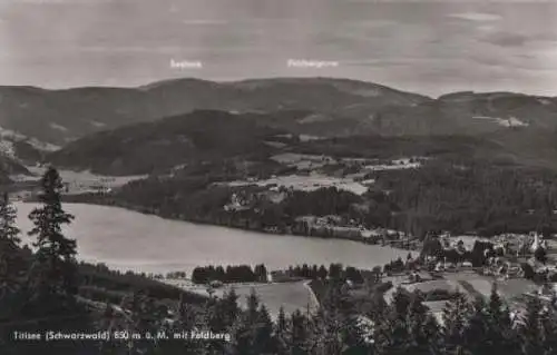 Titisee mit Feldberg - 1955