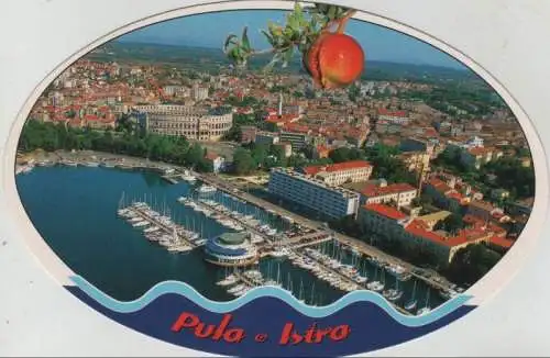 Kroatien - Pula - Kroatien - von oben