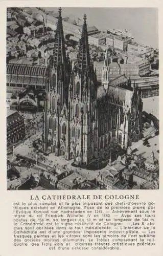 Köln - La Cathedrale de Cologne - ca. 1960