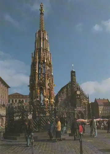 Nürnberg - Hauptmarkt - ca. 1990