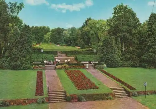 Horn-Bad Meinberg - Staatsbad, Berggarten - ca. 1980