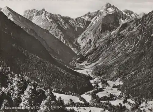 Oberstdorf - Spielmannsau-Tal mit Kratzer - 1961