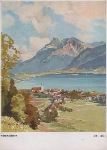 Schliersee - Hanns Maurus - ca. 1960