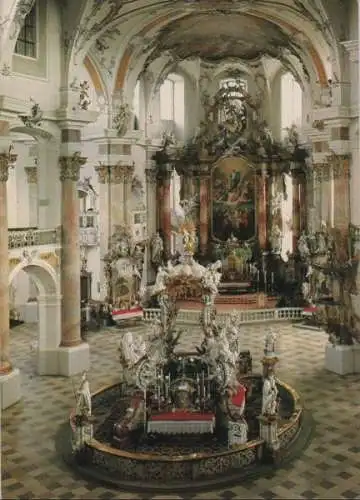 Bad Staffelstein, Vierzehnheiligen - Basilika, Altar - ca. 1980