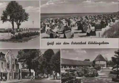 Kühlungsborn - 4 Teilbilder - 1983