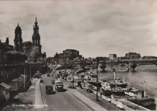 Dresden - Terrassenufer - 1968