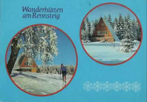 Rennsteig - Wanderhütten