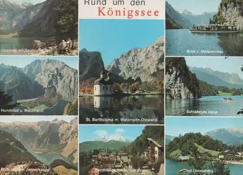 Königssee - u.a. Hundstod - 1975