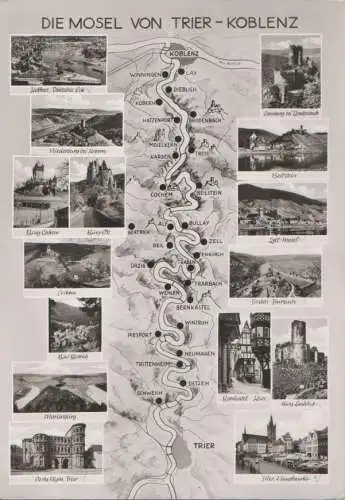 Mosel - u.a. Bad Bertrich - ca. 1960