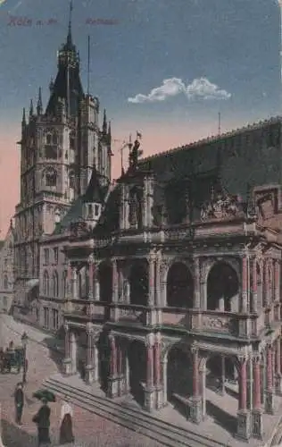 Köln am Rhein - Rathaus - ca. 1925