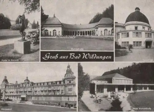 Bad Wildungen - u.a. Fürstenhof - 1969