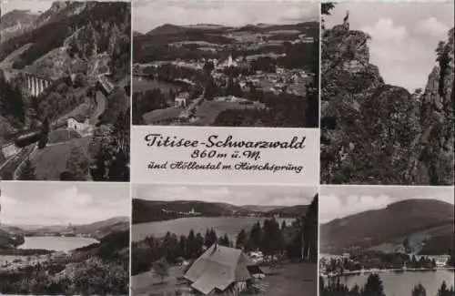 Titisee - mit 6 Bildern - ca. 1960