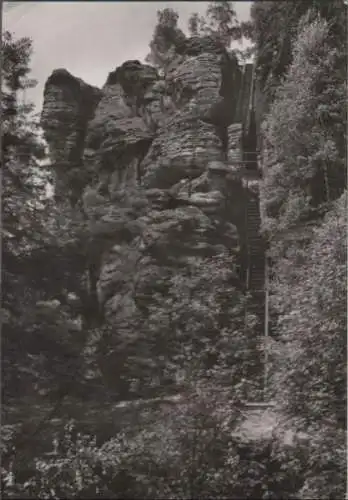 Sächsische Schweiz - Fels Rauenstein - 1987