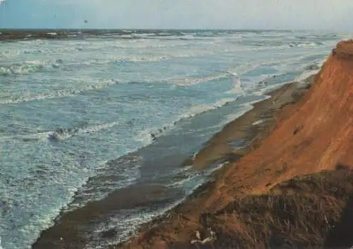 Sylt - Sturm am Roten Kliff - ca. 1975