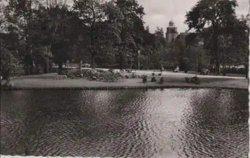 Neumünster - Partie am Teich - 1960