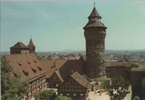 Nürnberg - Burg, Sinwellturm - ca. 1980