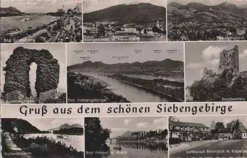 Siebengebirge - u.a. Königswinter - 1961