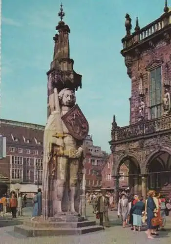 Der Roland in Bremen - ca. 1975