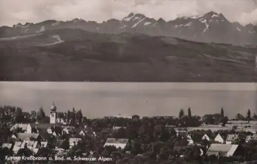 Kressbronn - mit Schweizer Alpen - 1955