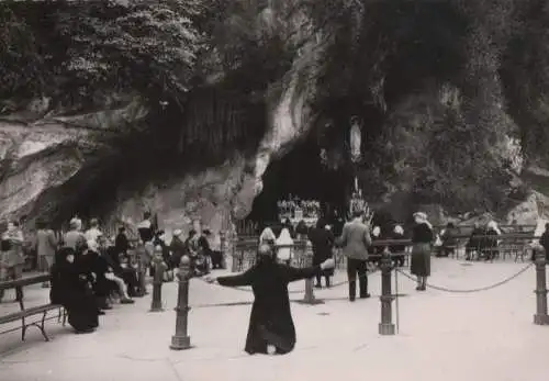 Frankreich - Frankreich - Lourdes - La Grotte Miraculeuse - ca. 1960