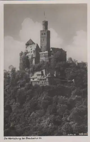 Braubach - Marksburg - ca. 1955