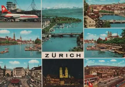 Schweiz - Schweiz - Zürich - mit 8 Bildern - 1965