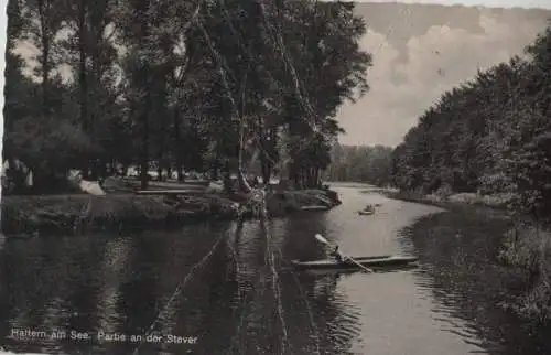 Haltern - Partie an der Stever - 1959