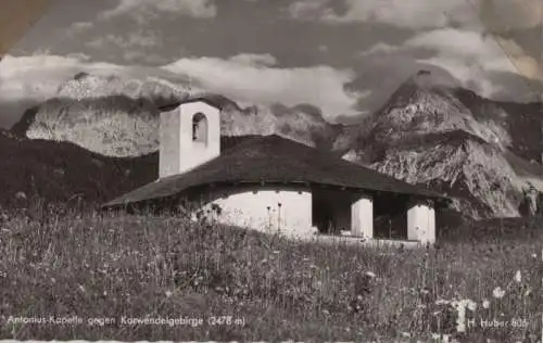 Karwendelgebirge - Antonius-Kapelle - 1958