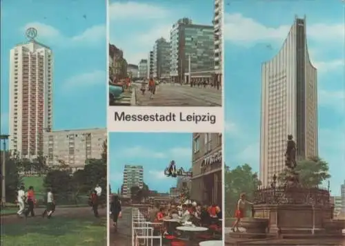 Leipzig - u.a. Wohnhochhaus - 1973