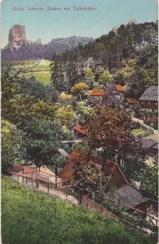 Sächsische Schweiz - Rathen mit Talwächter